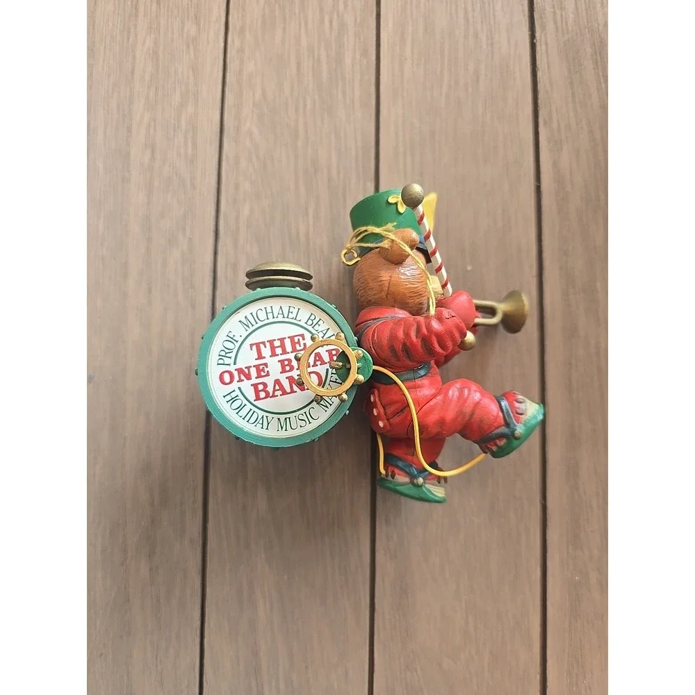 ENESCO‎ CHRISTMAS ORNAMENT: PROFESSOR MICHAEL BEAR THE ONE BEAR BAND!